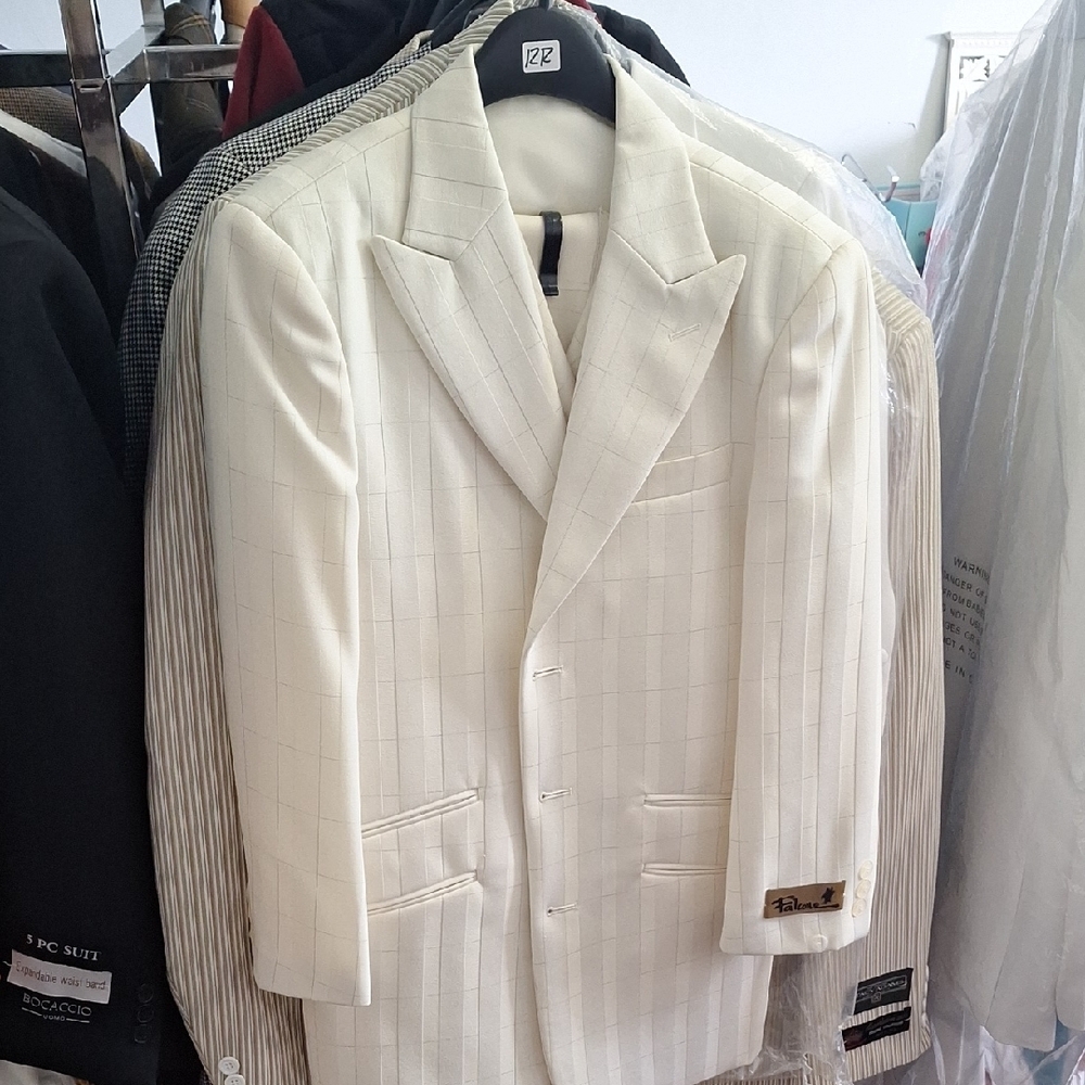 Children Elegant White Suit
